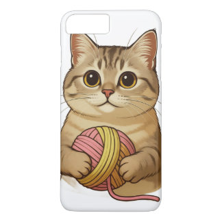 Cute little Kitty Cat iPhone 8/7 Plus Hoesje