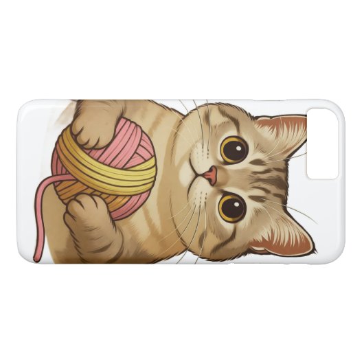Cute little Kitty Cat Case-Mate iPhone Case (Achterkant (Horizontaal))