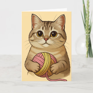 Cute little Kitty Cat Kaart