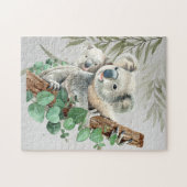 Cute Little Koala Beer Australian Animal Art Legpuzzel (Horizontaal)