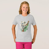 Cute Little Koala Beer Australian Animal Art T-Shi T-shirt (Voorkant volledig)