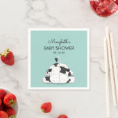 Cute Little Koe Baby shower Paper Napkins Servet (Insitu)