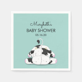Cute Little Koe Baby shower Paper Napkins Servet