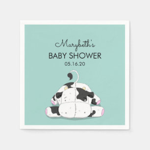 Cute Little Koe Baby shower Paper Napkins Servet