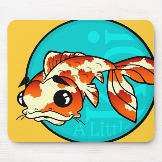 CUTE LITTLE KOI FISH MUISMAT (Voorkant)