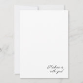 Cute Little Krishna Art Wall Poster Kaart (Achterkant)