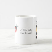 Cute Little Ladybug Baby Girl Koffiemok (Center)