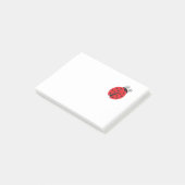 Cute Little Ladybug Post-it® Notes (Schuin)