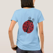 Cute Little Ladybug T-shirt (Achterkant)