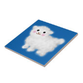 Cute Little Lamb Tegeltje (Zijkant)