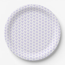 Cute Little Lavender Hearts Pattern
