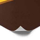 Cute Little Leopard Baby shower Banner Poster (Hoek)