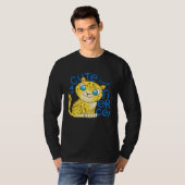 Cute Little Leopard Kids   Cute But Fierce Cat T-shirt (Voorkant volledig)