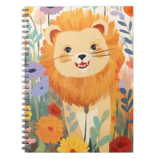 Cute Little Lion Notitieboek