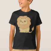 Cute Little Lion T-shirt (Voorkant)