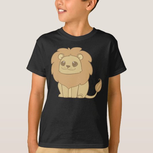 Cute Little Lion T-shirt (Voorkant)