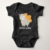 Cute little llama baby unisex bodysuit (Voorkant)