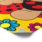 Cute Little Love Bug Poster (Hoek)