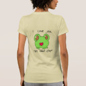 Cute little love kikker T-shirt (Achterkant)