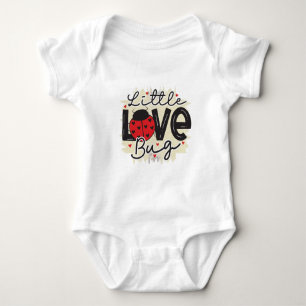 Cute Little Lovebug Valentijnsliefde Baby Rompertj Romper