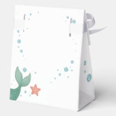 Cute little mermaid bedankdoosjes (Achterkant)