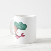 Cute Little Mermaid Koffiemok (Voorkant links)