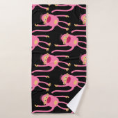 Cute Little Monkey Badhanddoek (Badhanddoek)