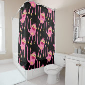 Cute Little Monkey Douchegordijn (In situ)