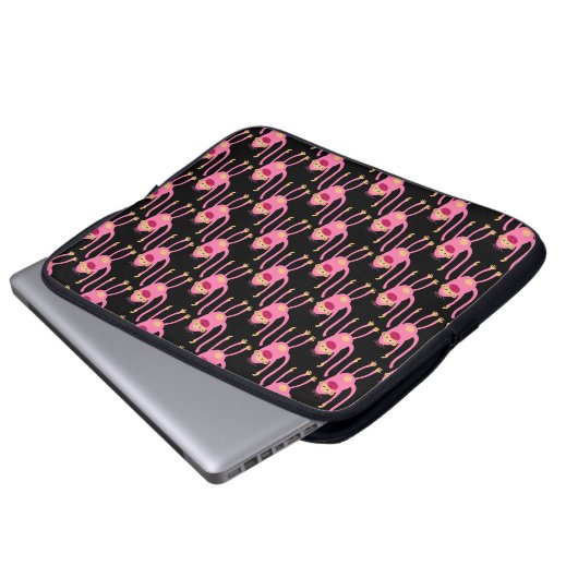 Cute Little Monkey Laptop Sleeve (Voorkant onderkant)