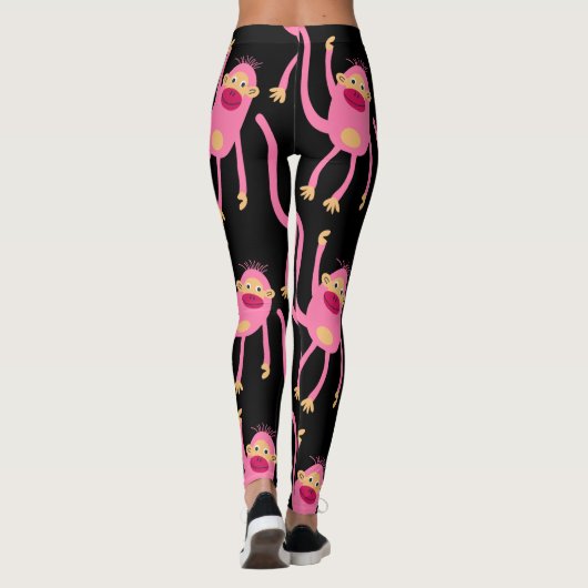 Cute Little Monkey Leggings (Achterkant)