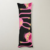 Cute Little Monkey Lichaamskussen (Achterkant (Verticaal))