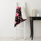 Cute Little Monkey Sherpa Deken (In situ)