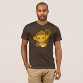 Cute Little Monkey T-shirt (Voorkant volledig)
