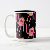 Cute Little Monkey Tweekleurige Koffiemok (Links)