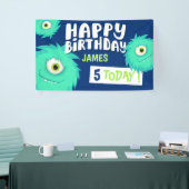 Cute Little Monster Blue Spandoek (Beurs)