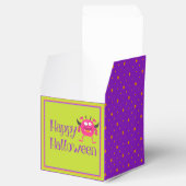 Cute Little Monster Green Kinder Halloween Bedankdoosjes (Geopend)