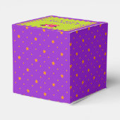 Cute Little Monster Green Kinder Halloween Bedankdoosjes (Achterkant)