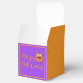Cute Little Monster Oranje Paars Kind Halloween Bedankdoosjes (Geopend)
