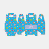 Cute Little Monster Pattern Verjaardagsfeestje Bedankdoosjes (Uitgevouwen)