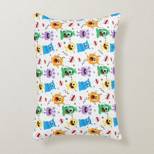 Cute Little Monsters Accent Kussen (Voorkant(Verticaal))