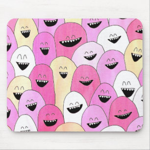 "Cute Little Monsters" Mousepad Muismat