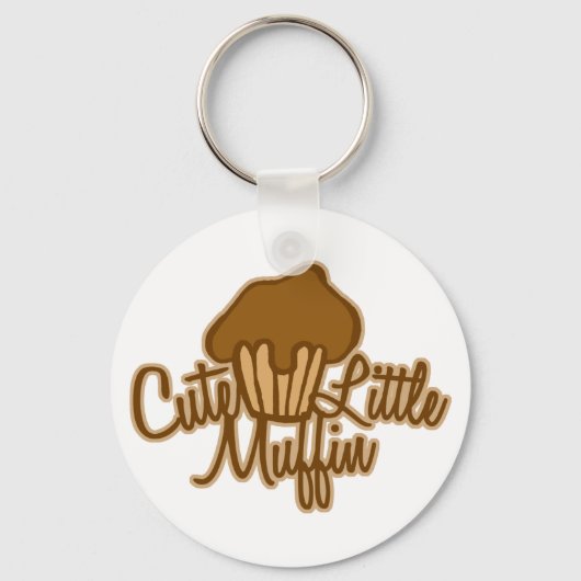 Cute Little Muffin Sleutelhanger (Voorkant)