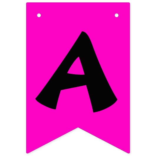 Cute Little Ninja Happy Birthday Bunting Flags Vlaggetjes (Derde vlag)