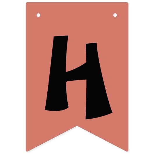 Cute Little Ninja Happy Birthday Vlaggetjes (Tweede vlag)