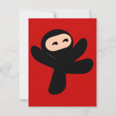 Cute Little Ninjas Kaart (Achterkant)