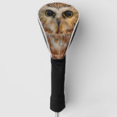 Cute Little Northern Saw Whet Owl Golfheadcover (Voorkant)