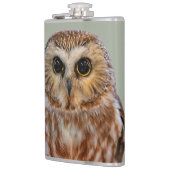 Cute Little Northern Saw Whet Owl Heupfles (Links)