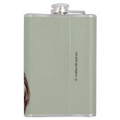 Cute Little Northern Saw Whet Owl Heupfles (Achterkant)