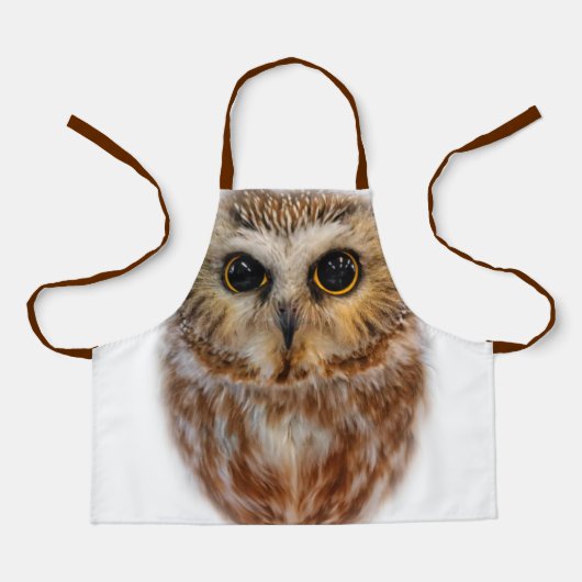 Cute Little Northern Saw Whet Owl Schort (Voorkant)