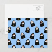 Cute Little Nuns Briefkaart (Voorkant / Achterkant)